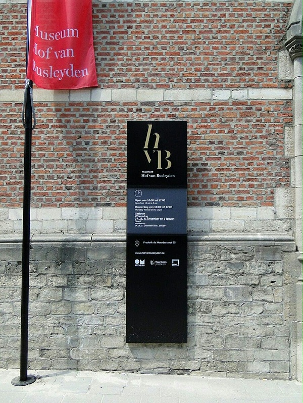 Hof van Busleyden博物馆标识导视系统设计2