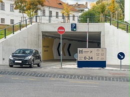 Várkert Bazár车库标识导视系统设计