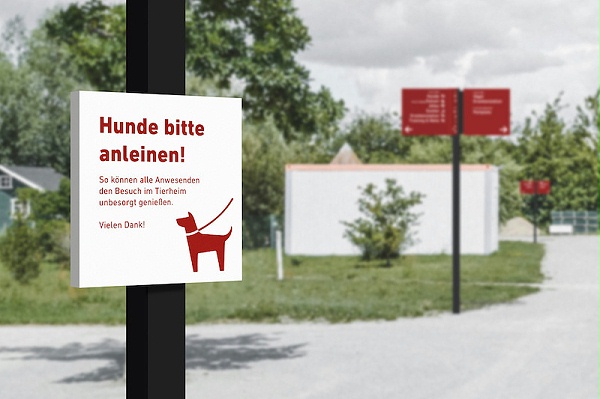 柏林动物收容所标识导视系统设计3