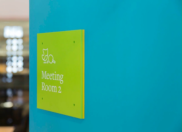 Artbank办公室标识导视系统设计3