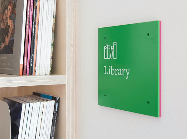 Artbank办公室标识导视系统设计4