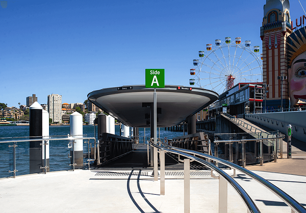 悉尼渡轮码头标识导视系统设计1