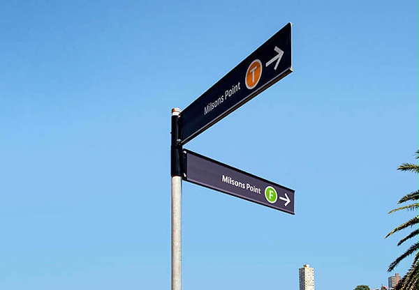 悉尼渡轮码头标识导视系统设计3