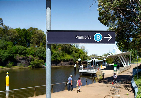 悉尼渡轮码头标识导视系统设计4