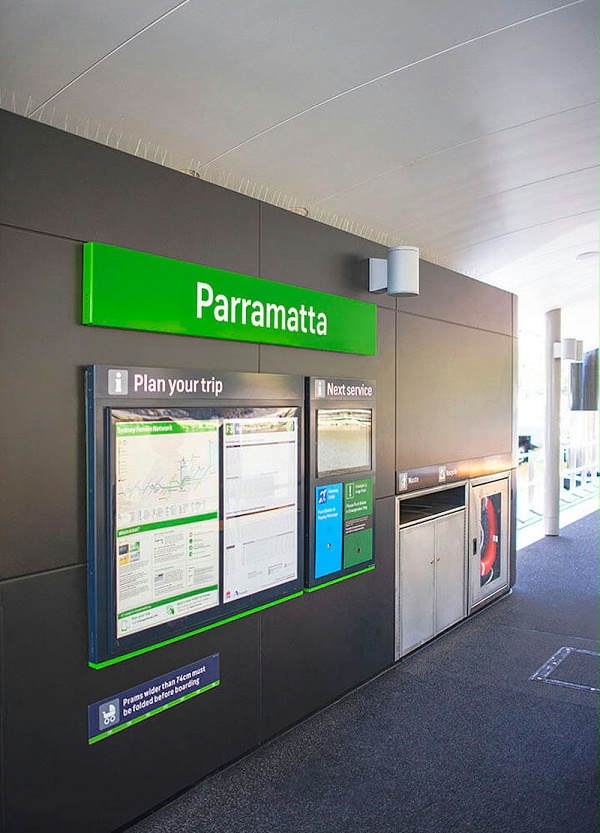 悉尼渡轮码头标识导视系统设计5