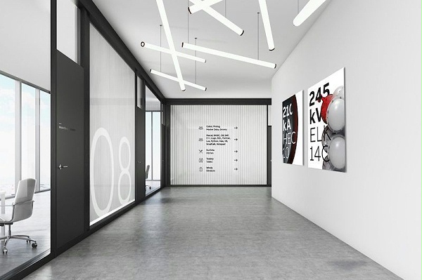 ABB克拉科夫办公室标识导视设计3