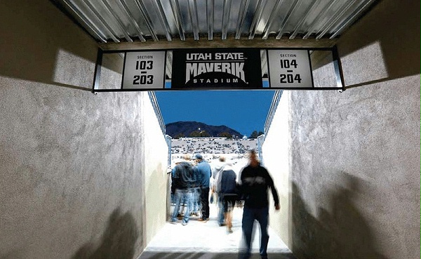 Maverik 体育场标识导视系统设计6