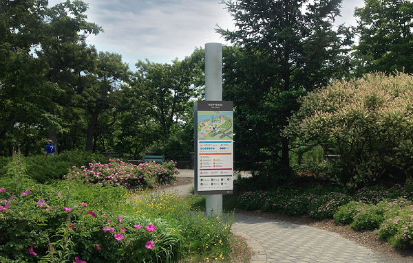 魁北克水族馆标识导视系统设计2