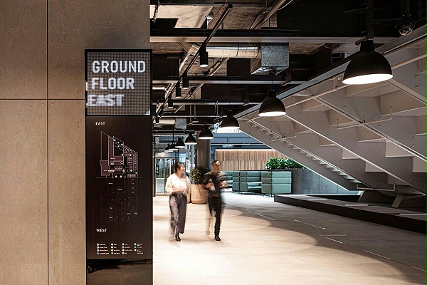 The Foundry办公楼标识导视系统设计1