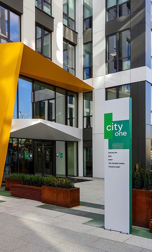 City Forum商务中心标识导视设计2