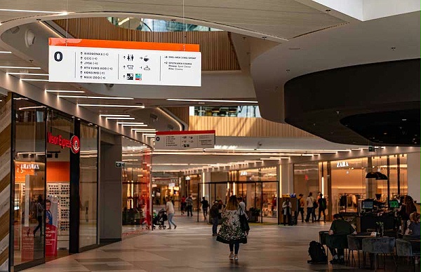 Młociny购物中心标识导视系统设计3