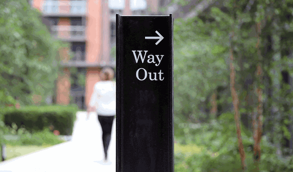 伦敦使馆花园标识导视系统设计6