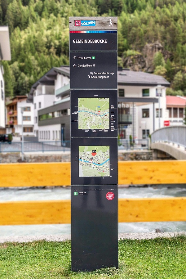 奥地利索尔登邮政广场标识导视系统设计4