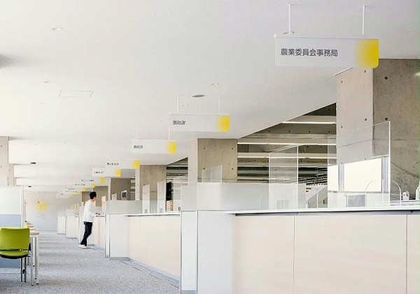 柏崎市政府机关办公综合体标识导视设计8