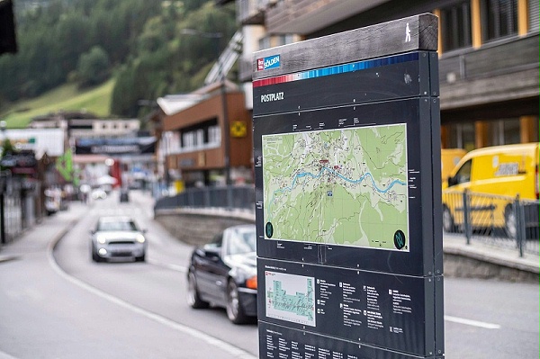 奥地利索尔登邮政广场标识导视系统设计1