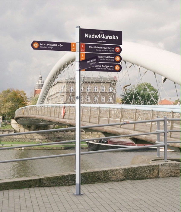 克拉科夫城市标识导视系统设计3