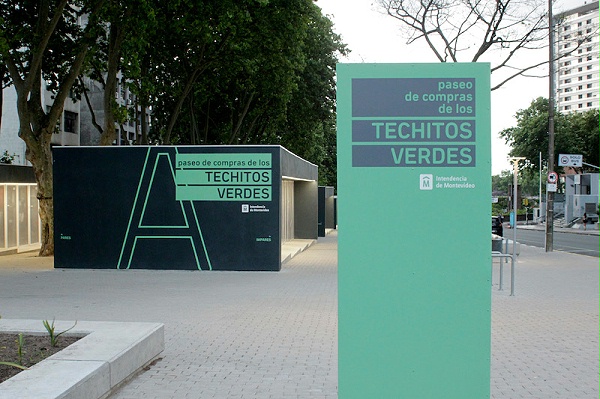 Techitos Verdes集市标识导视设计2