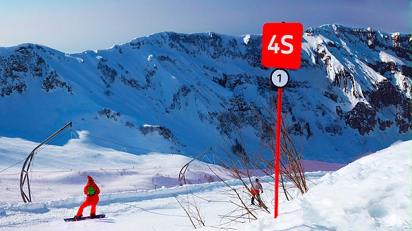 Krasnaya Polyana度假村标识导视设计6