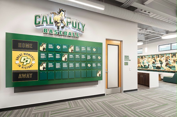 加州理工大学棒球俱乐部标识导视设计1