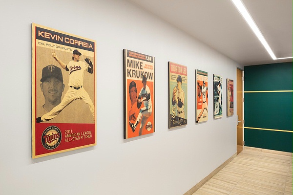 加州理工大学棒球俱乐部标识导视设计4