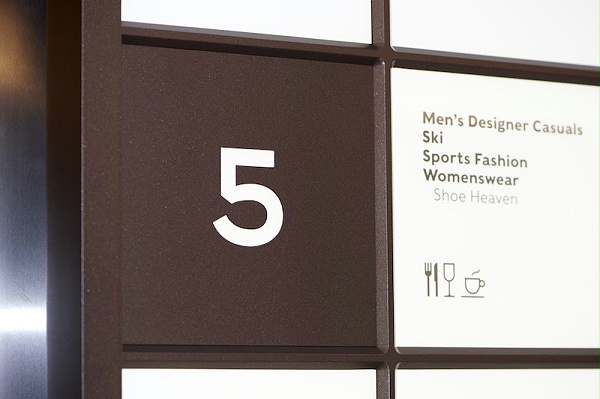 Harrods百货商场标识导视系统设计6