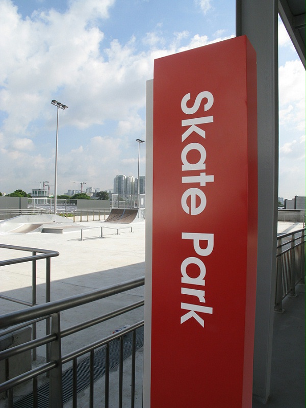 新加坡国家体育场标识导视系统设计1