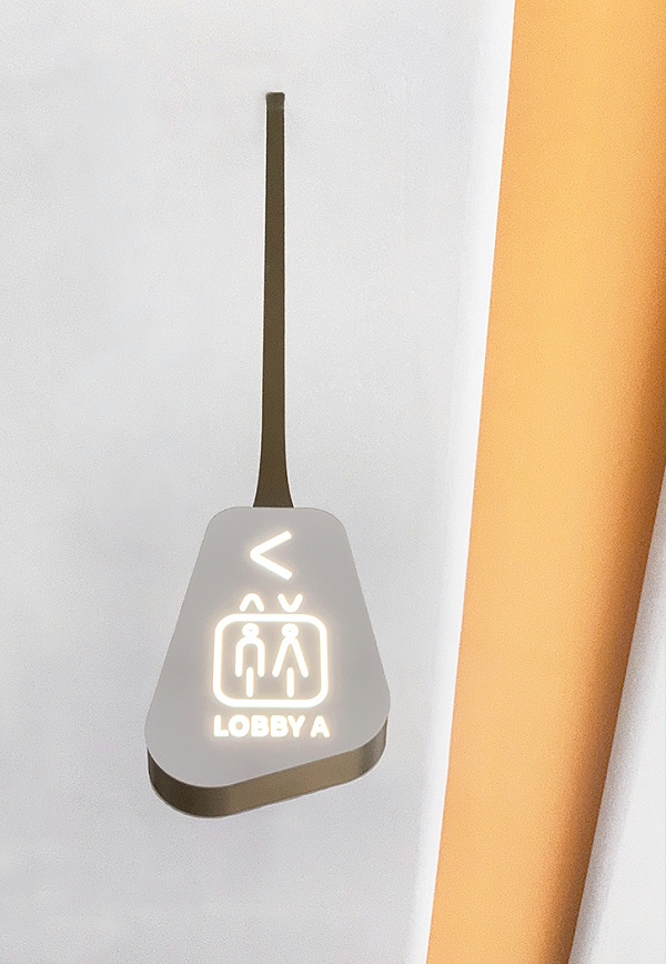 天津周大福金融中心标识导视设计8