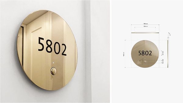 雅加达朗廷酒店标识导视系统设计5