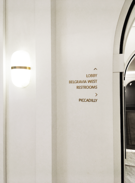 雅加达朗廷酒店标识导视系统设计7