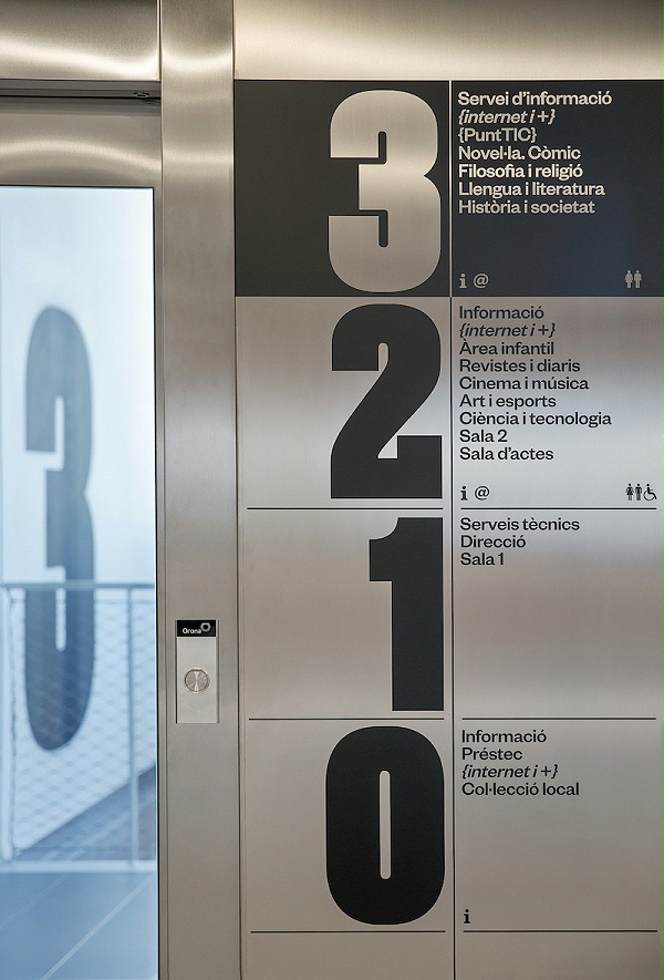 El Molí图书馆标识导视系统设计2