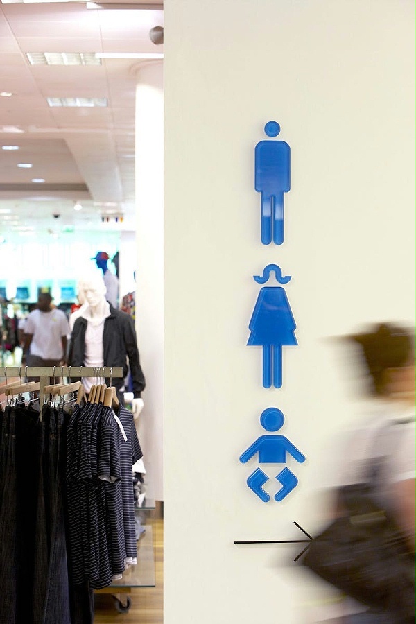 Selfridges商场标识导视系统设计8