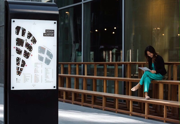 迪拜创业设计街区标识导视系统设计2