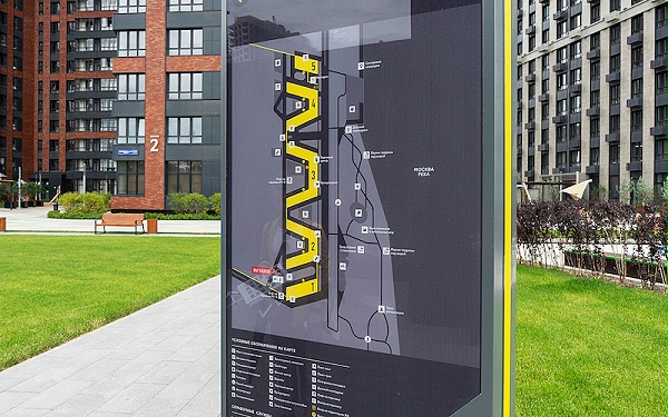 首都之心住宅综合体标识导视系统设计1