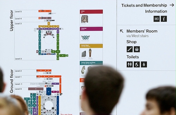 大英博物馆标识导视系统设计赏析3