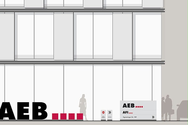 AEB公司标识导视系统设计2