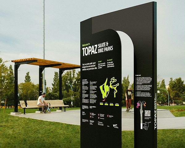 维多利亚Topaz公园标识导视系统设计2