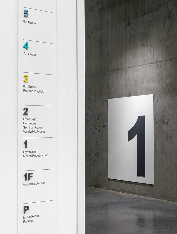 SAAS中学标识导视系统设计4