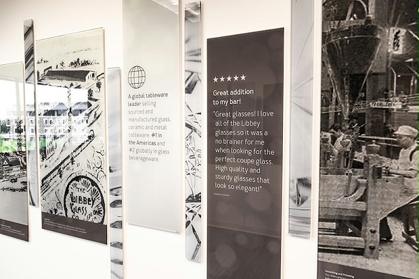 Libbey公司标识导视系统设计4