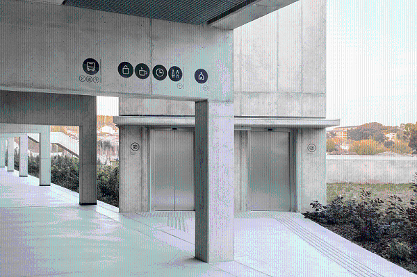 波尔图Campanhã联运码头标识导视设计1