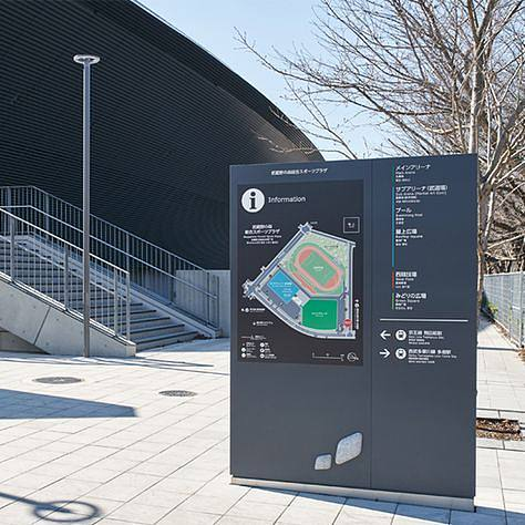 城市指示牌
