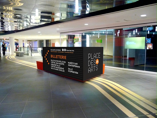 Place des Arts剧院标识导视系统设计1