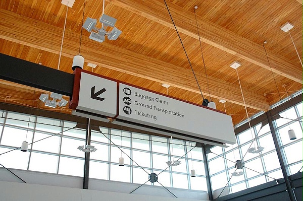 费尔班克斯国际机场标识导视设计3
