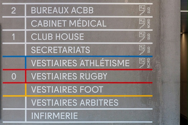 法国legallo体育场标识导视设计4