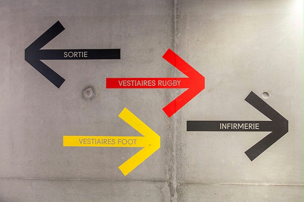 法国legallo体育场标识导视设计5