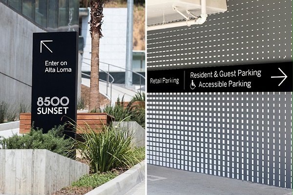 SUNSET高级公寓标识导视系统设计