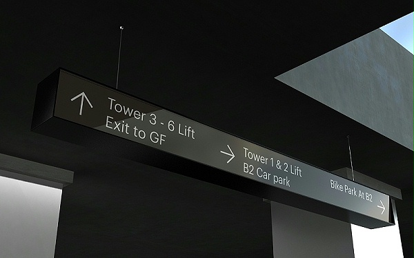 Marigold公寓标识导视系统设计5