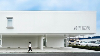 日本神奈川县绪方医院标识导视