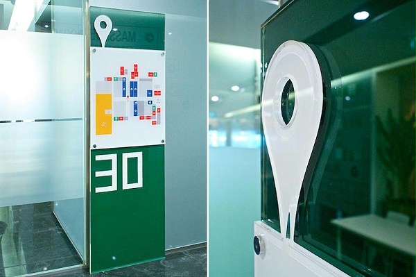 Google新加坡总部空间标识导视4