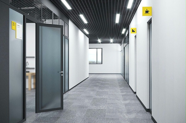 莫斯科某办公空间标识导视系统设计6