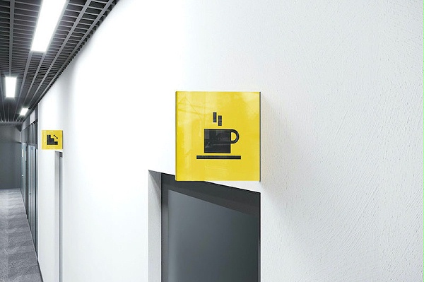 莫斯科某办公空间标识导视系统设计7